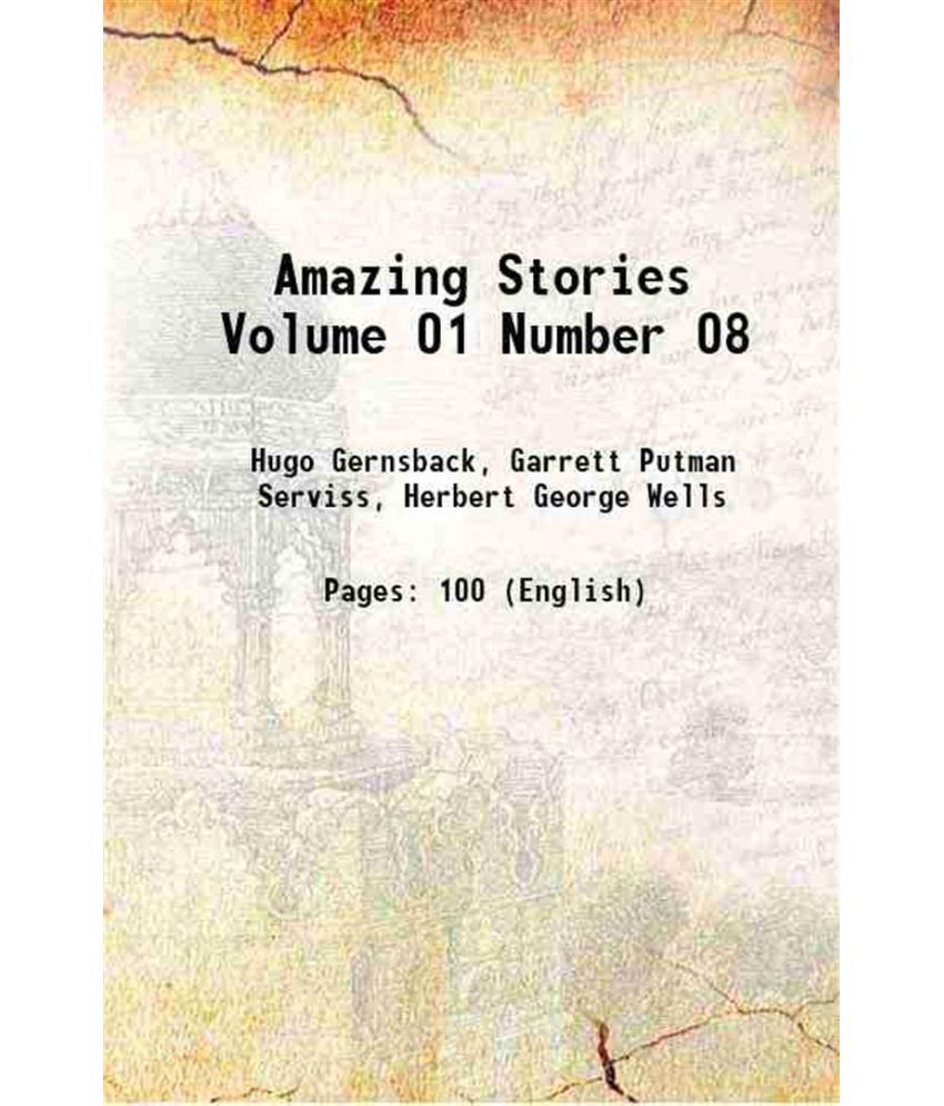     			Amazing Stories Volume 01 Number 08 1926 [Hardcover]
