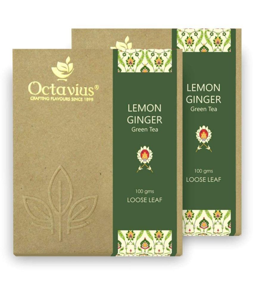    			Octavius Darjeeling Tea Loose Leaf Ginger & Lemon 200 gm