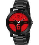 IIK COLLECTION - Black Stainless Steel Analog Men's Watch