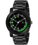 IIK COLLECTION - Black Stainless Steel Analog Men's Watch