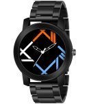 IIK COLLECTION - Black Stainless Steel Analog Men's Watch