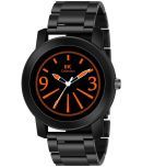 IIK COLLECTION - Black Stainless Steel Analog Men's Watch