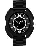 IIK COLLECTION - Black Stainless Steel Analog Men's Watch