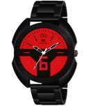 IIK COLLECTION - Black Stainless Steel Analog Men's Watch