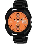 IIK COLLECTION - Black Stainless Steel Analog Men's Watch