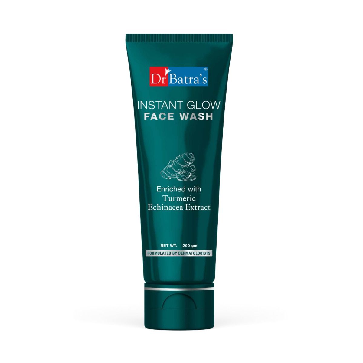     			Dr. Batra's Instant Glow Face Wash, Enriched with Echinacea & Turmeric, Paraben & Silicone free (200g)
