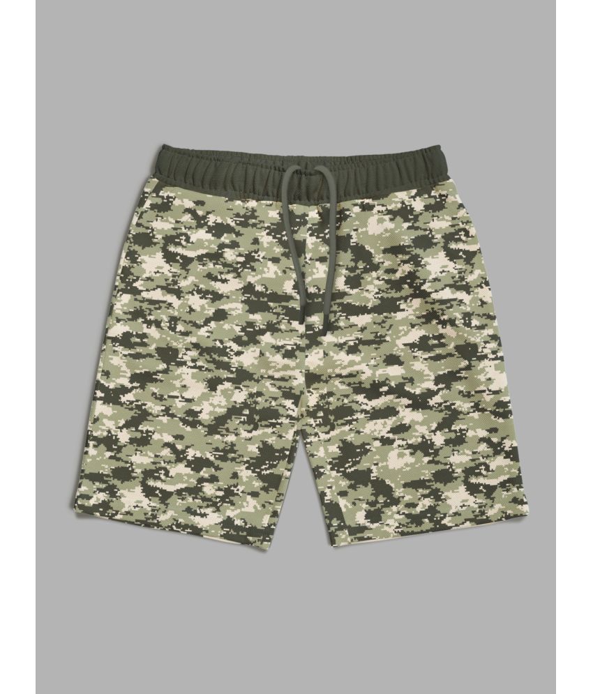     			HELLCAT - Olive Cotton Blend Girls Hot Pants ( Pack of 1 )