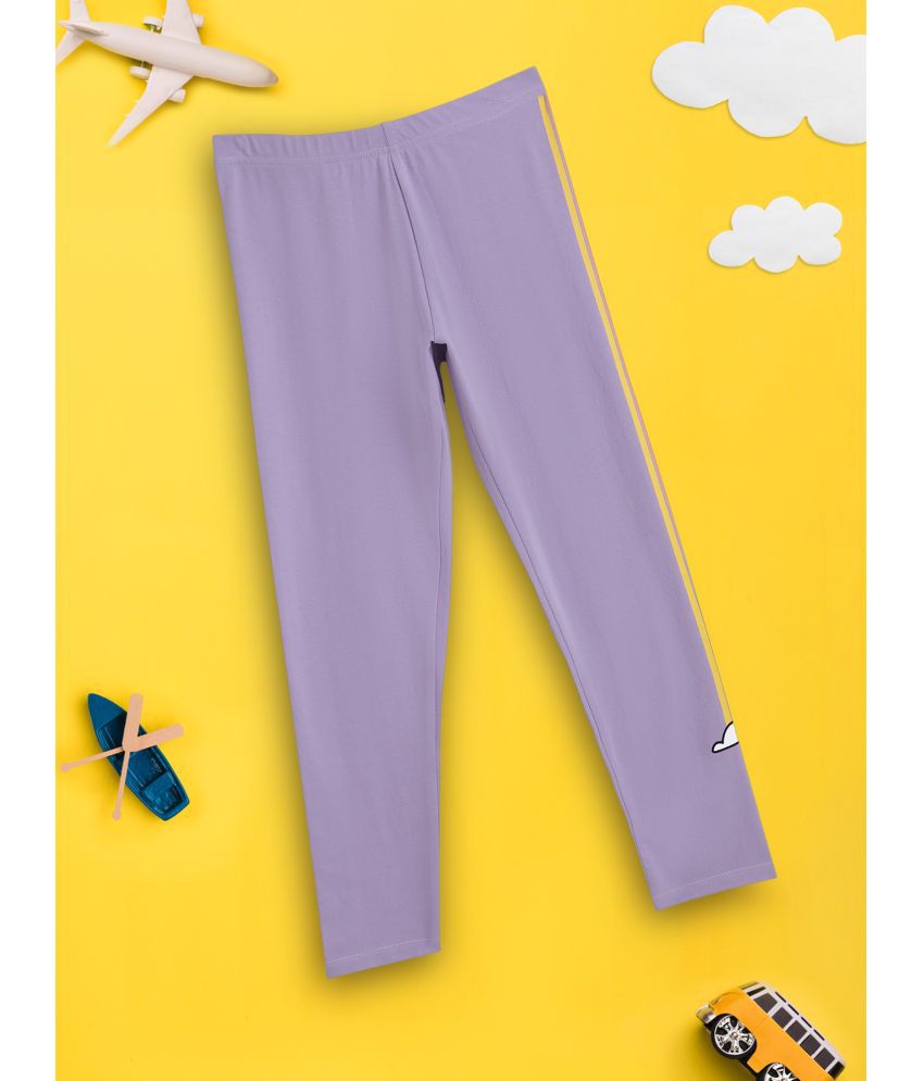     			XY Life - Violet Cotton Girls Leggings ( Pack of 1 )