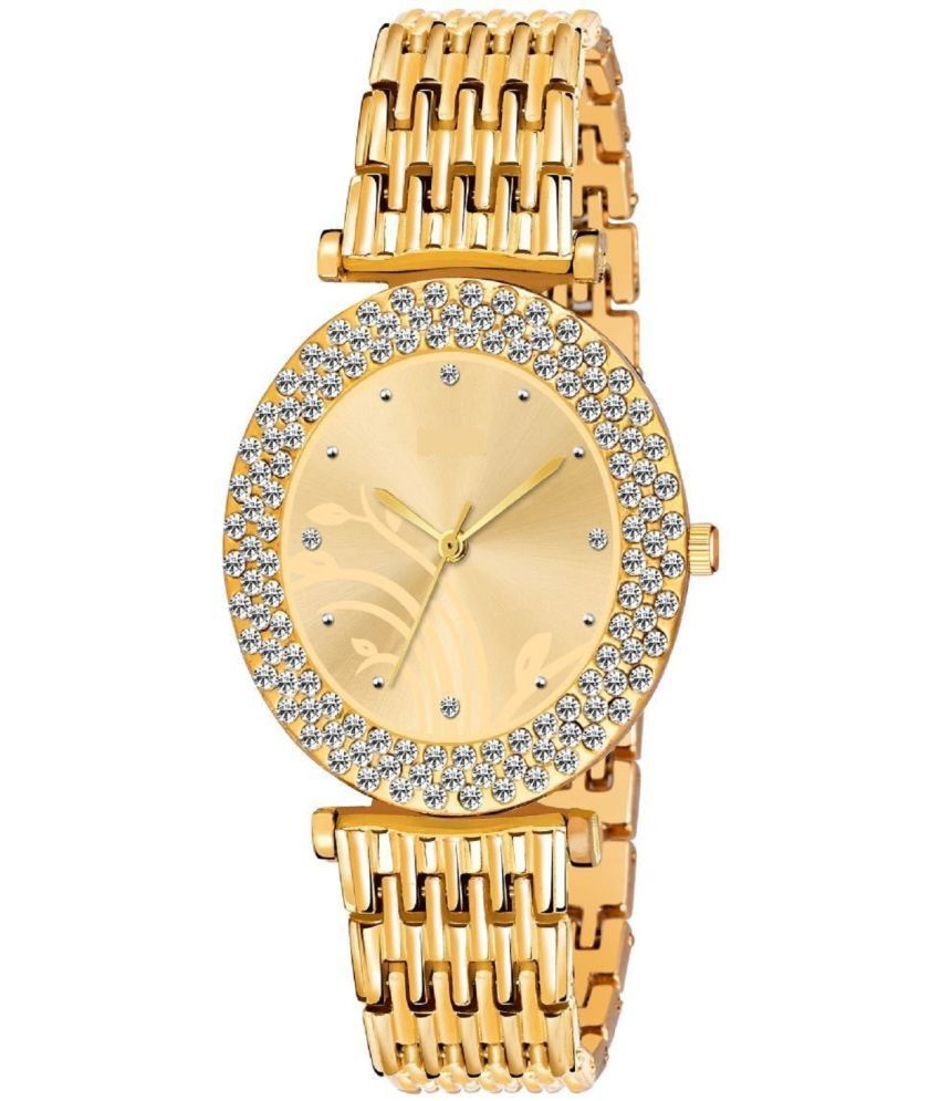     			Renaissance Traders - Gold Metal Analog Womens Watch