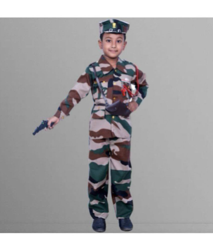     			lucky h star garments - Multicolor Cotton Blend Boys Costume ( Pack of 1 )