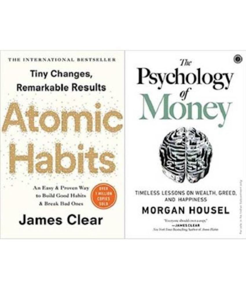     			Atomic Habits By James + The Psychology Of Money By Morgan Housel