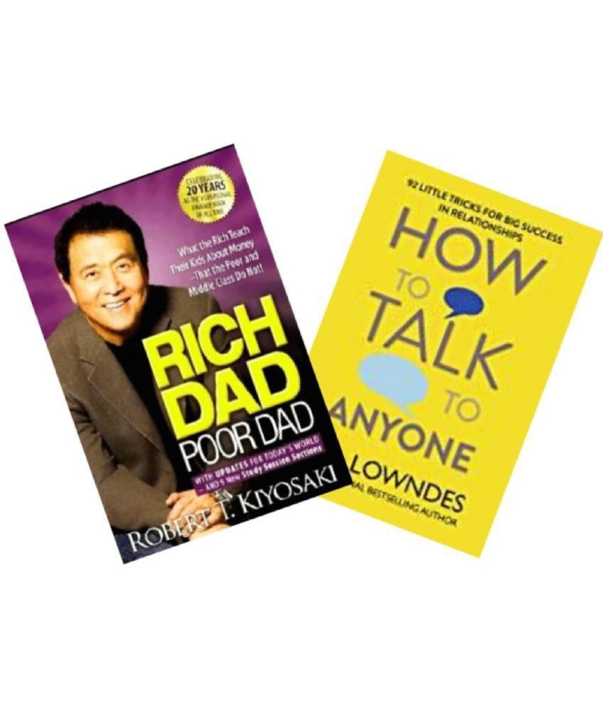     			Rich Dad Poor Dad + How To Talk Any One