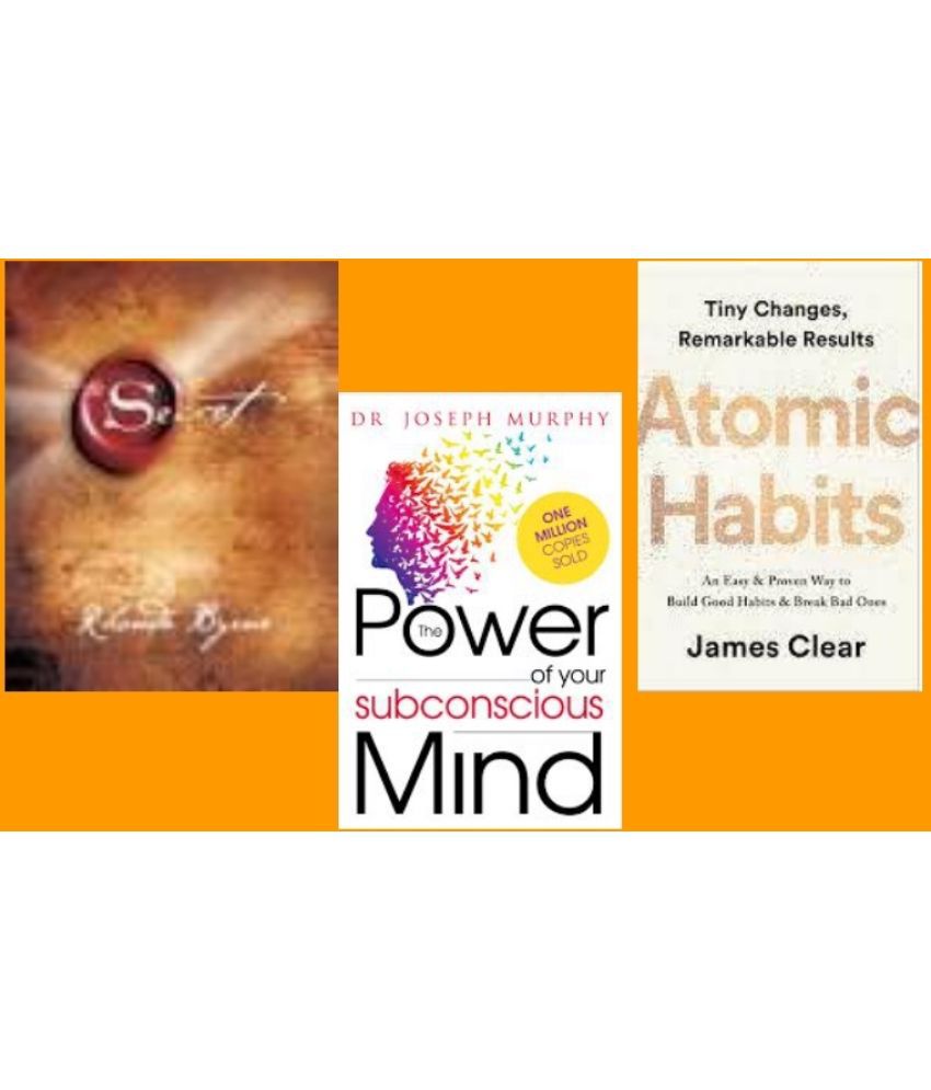     			The Secret + The Power of Your Subconscious Mind  + Atomic Habits