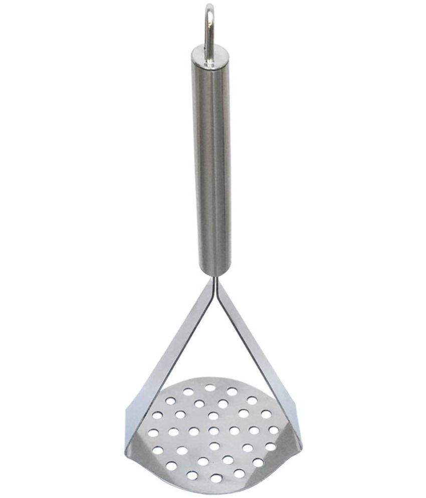     			Vayu - Silver Stainless Steel Potato Masher ( Pack of 1 )