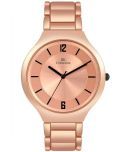 IIK COLLECTION - Rose Gold Stainless Steel Analog Womens Watch