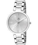 IIK COLLECTION - Silver Stainless Steel Analog Womens Watch