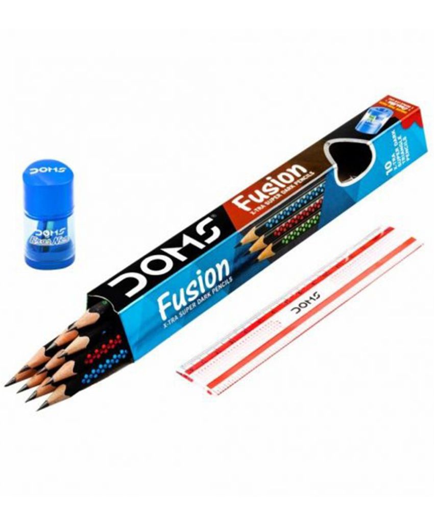     			Doms X-Tra Super Dark Pencil (Pack Of 100)