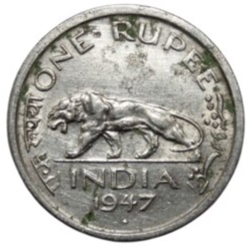     			Numiscart - 1 Rupee 1947 King George VI, British India Rare Collectible 1 Coin ( Mumbai (Bombay)) Numismatic Coins