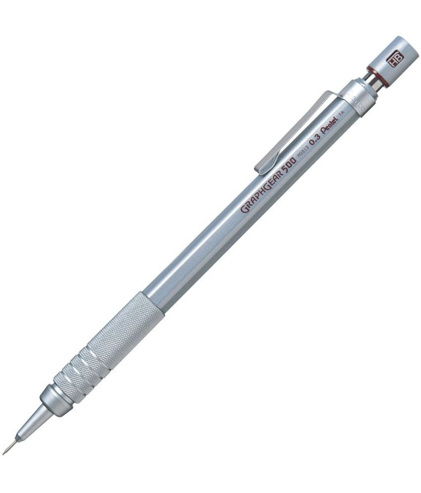    			Pentel Graphgear500 Mechanical 0.3 Mm Pencil (Set Of 1, Silver)