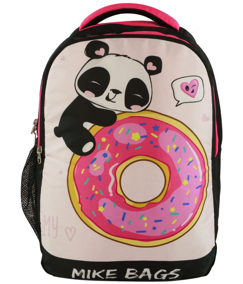     			Smily Kiddos 25 Ltrs Pink Polyester College Bag