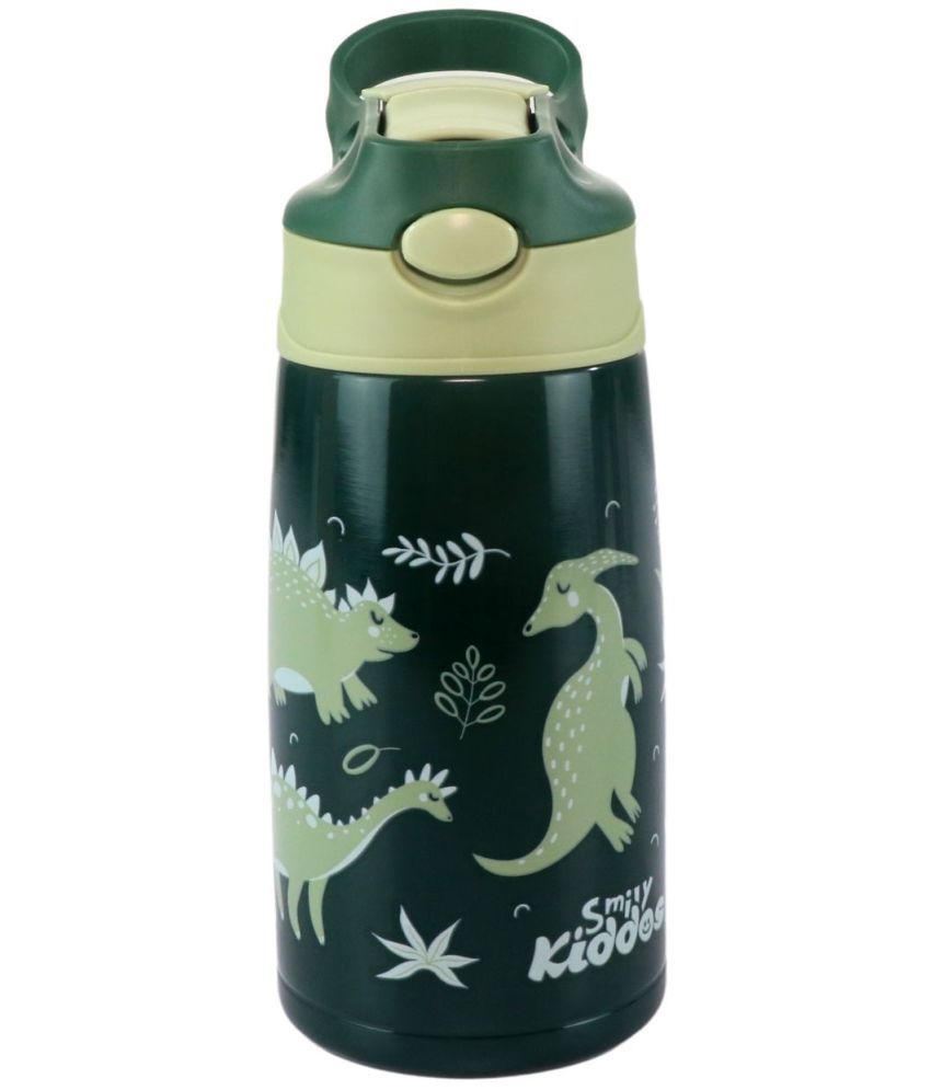     			Smily Kiddos - Insulated Water Bottle 450ml Green Water Bottle 450 mL ( Set of 1 )