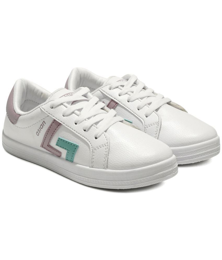     			ASIAN - Off White Women's Sneakers