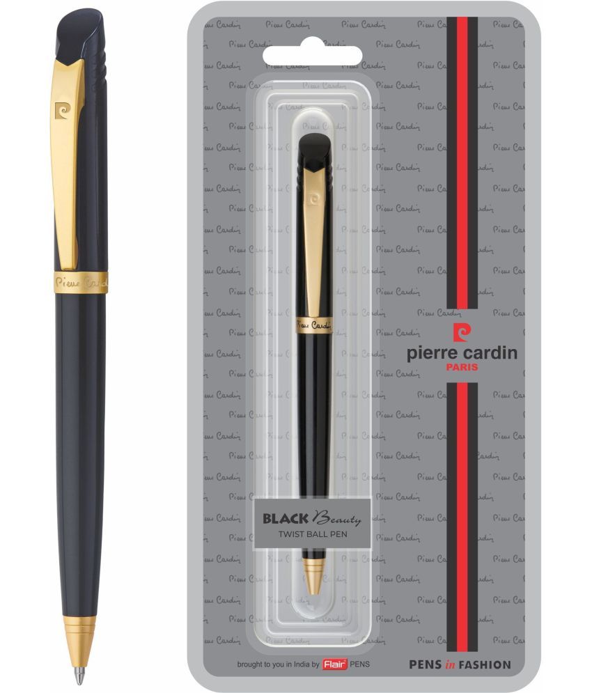     			PIERRE CARDIN Black Beauty Ball Pen (Blue)