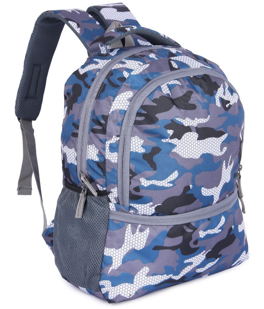     			SAKWOODS - Multicolor Polyester Backpack For Kids