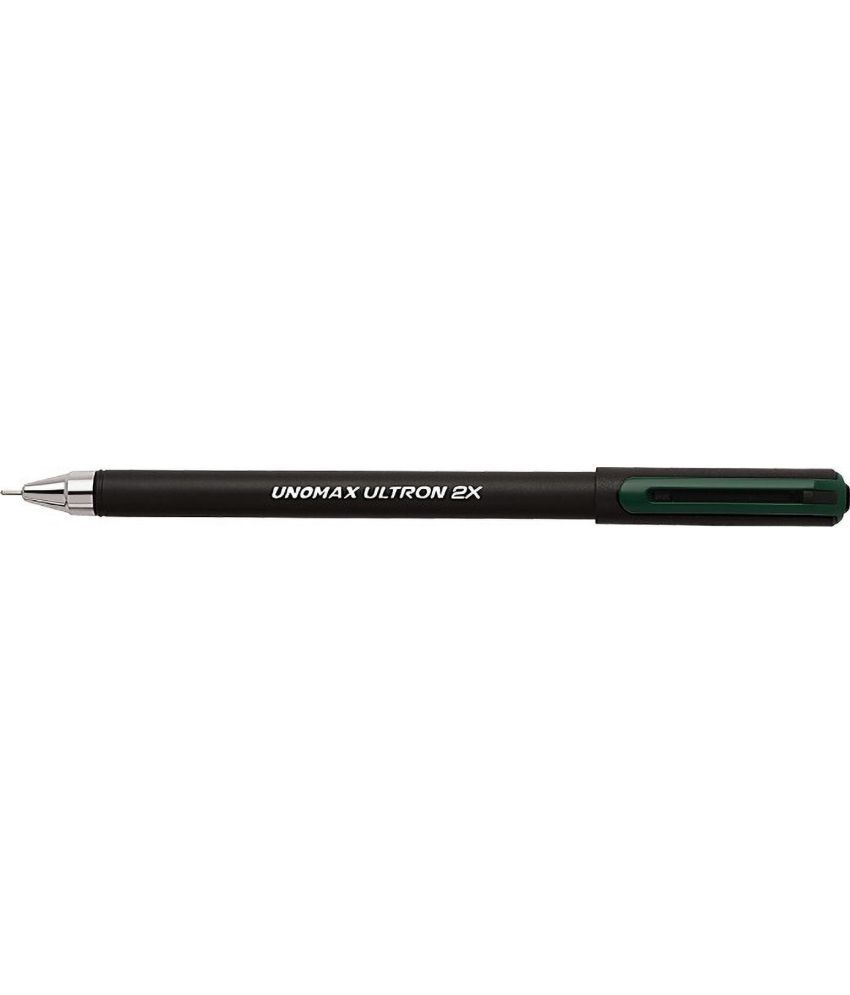     			UNOMAX Ultron 2X Ball Pen Green Ball Pen (Pack of 30, Green)