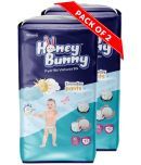 Honey Bunny Pants Diapers XL - 84 pcs (Pack of 2) with Wetness Indicator, Silky Soft - Bubble sheet