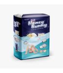 Honey Bunny Pants Diapers XXL - 38 pcs with Wetness Indicator, Silky Soft - Bubble sheet (12-25 Kg )