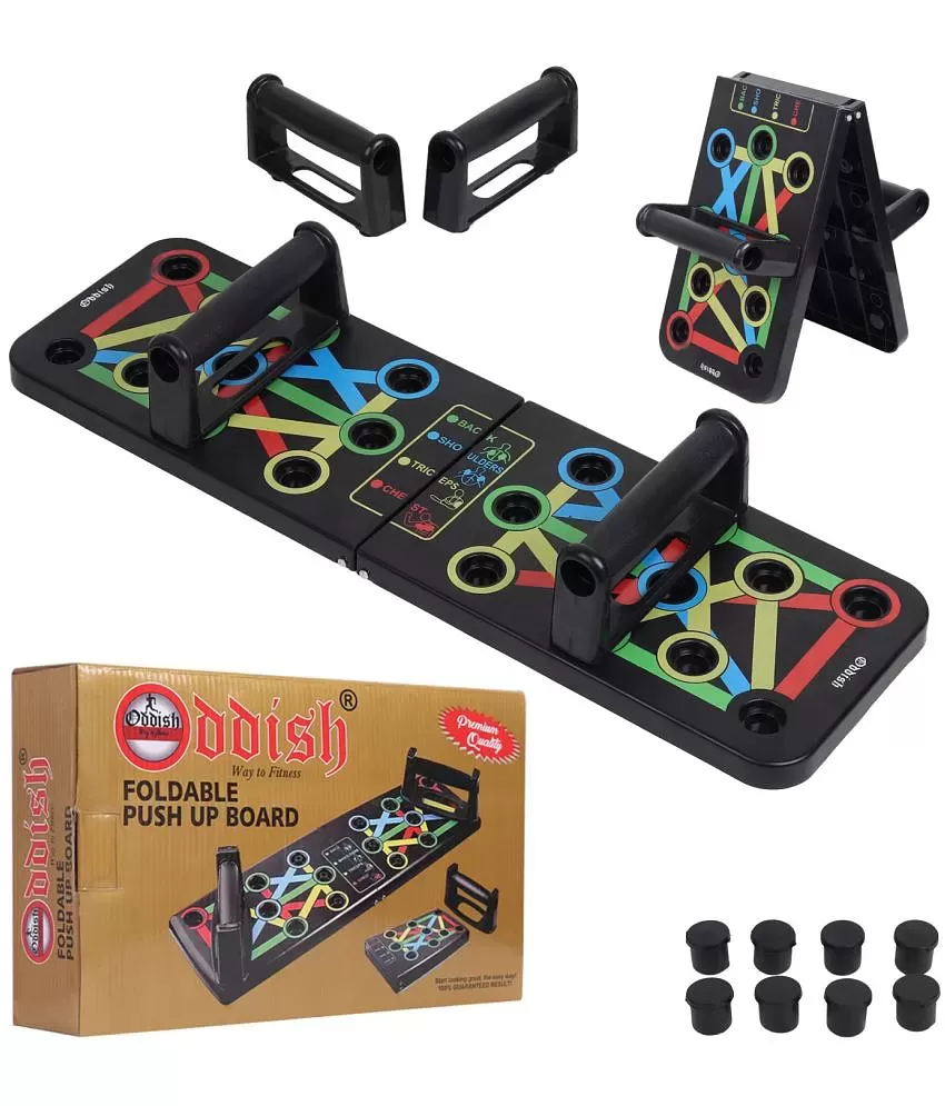 Buy Push Up Board -with 14-in-one Muscle Toning System, Multifunctional  Colour Coded Foldable Push up Board for Body Muscle Training Online at Best  Price in India - Snapdeal