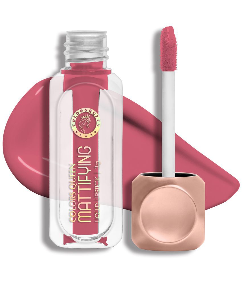    			Colors Queen - Ruby Pink Matte Lipstick 3
