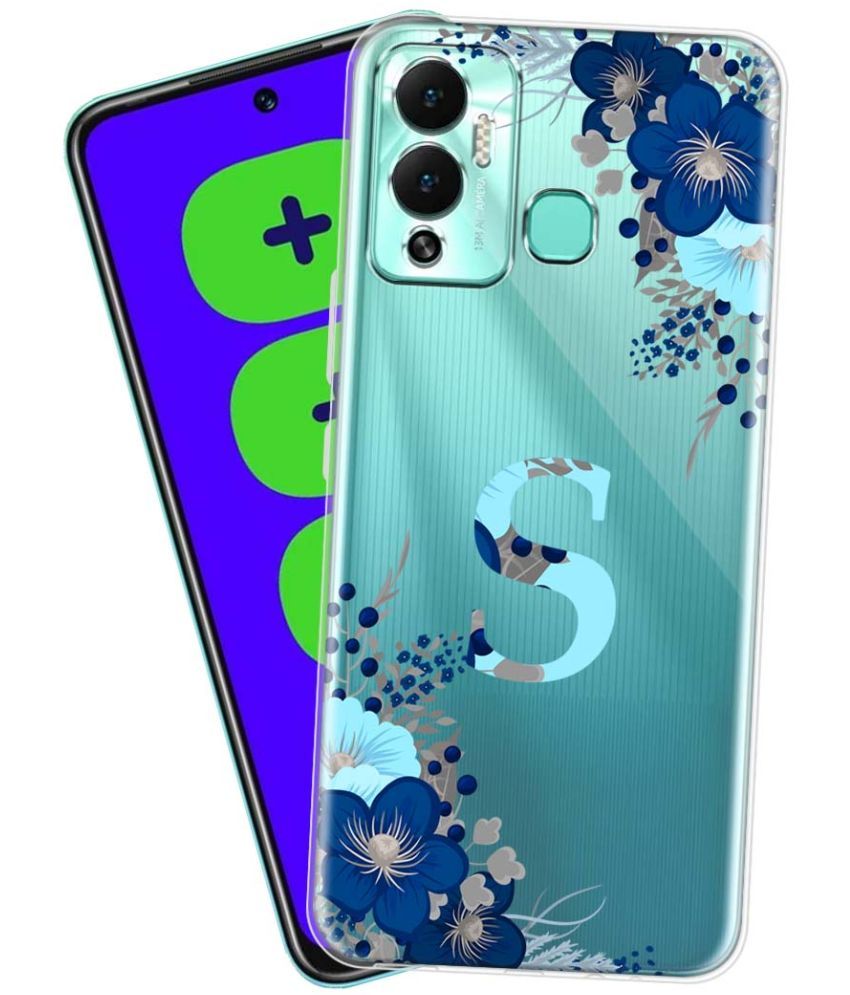     			Fashionury - Multicolor Printed Back Cover Silicon Compatible For Infinix Hot 12 Play ( Pack of 1 )