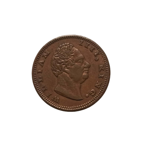     			Hop n Shop - RARE KING WILLIAM IIII ONE RUPEE 1835 1 Numismatic Coins