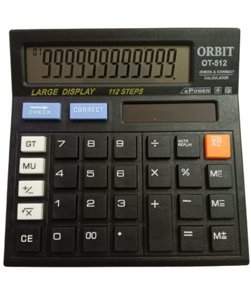     			OT512 - 12 Digits Basic Calculator