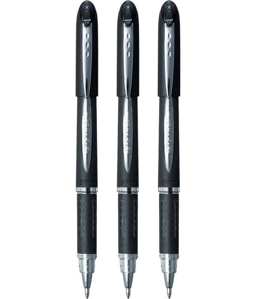     			uni-ball Jetstream SX-210 1.0mm Black Roller Ball Pen (Pack of 3, Black)