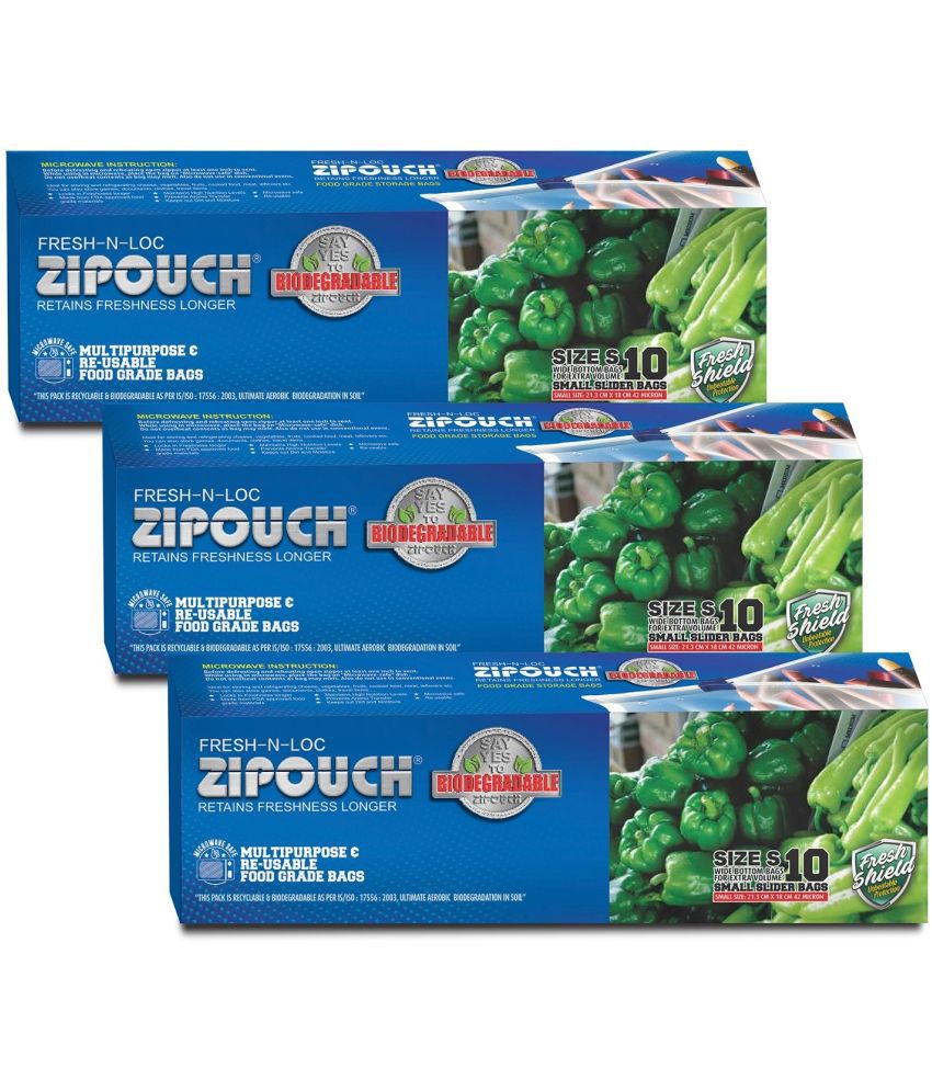     			Zipouch - Travel Kits ( Pack of 3 )