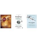 ( Combo Of 3 Books ) The Secret & The Psychology of Money & Ikigai The Japanese secret to a long and happy life Paperback , Book , English , By Byrne Rhonda , Housel Morgan ,Hector Garcia