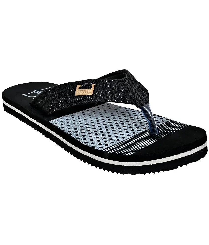 GRASS WALK - Black Men's Thong Flip Flop - Buy GRASS WALK - Black Men's  Thong Flip Flop Online at Best Prices in India on Snapdeal