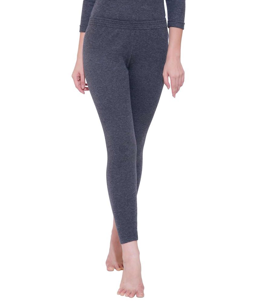     			DYCA Cotton Thermal Bottoms - Grey Pack of 1