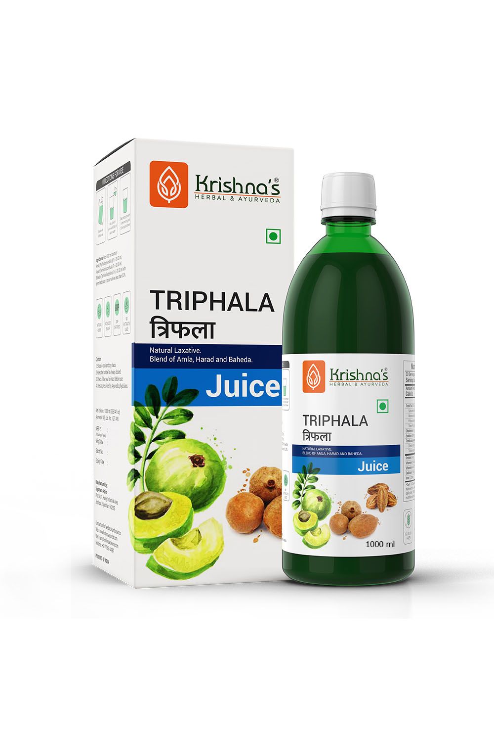     			Krishna's Herbal & Ayurveda Triphala Juice 1000ml