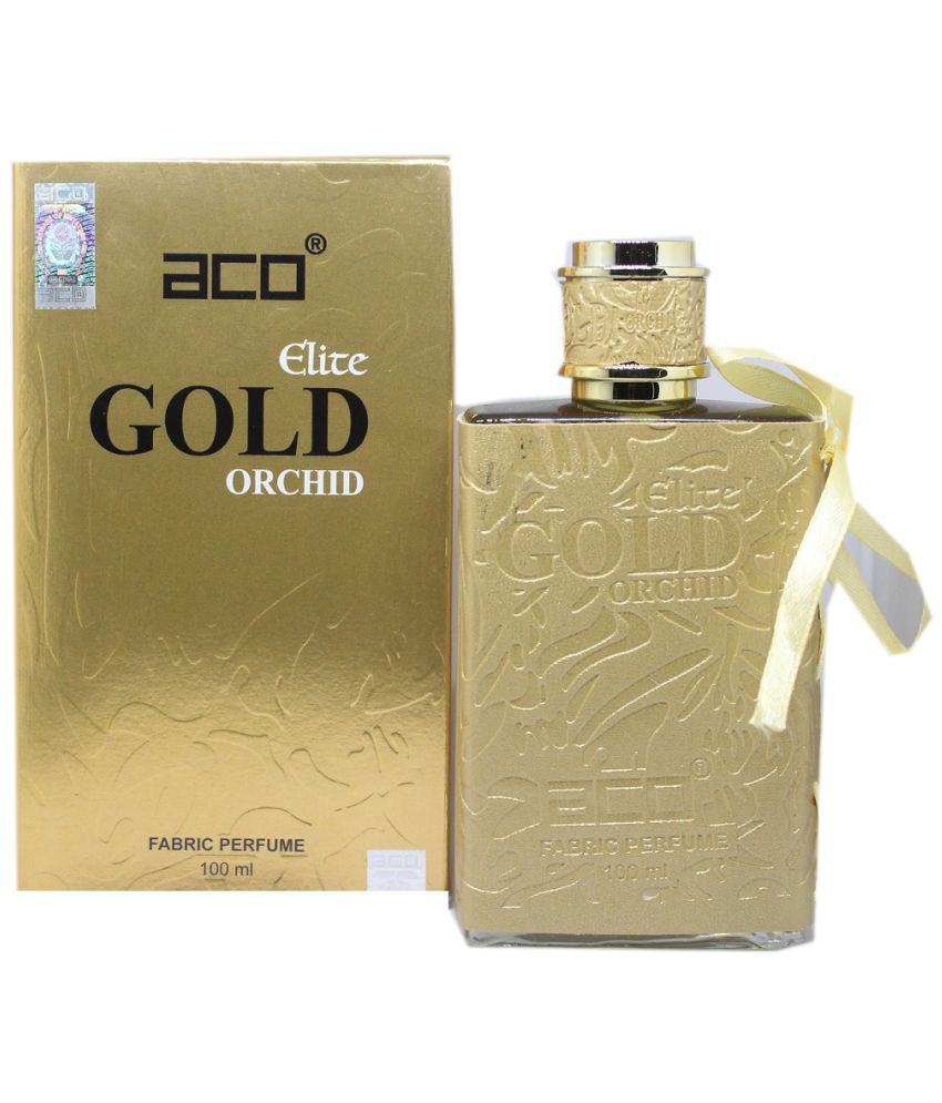     			aco perfumes - GOLD ORCHID Fabric Perfume 100ml For Men & Women Body Mist For Unisex 100 ml ( Pack of 1 )