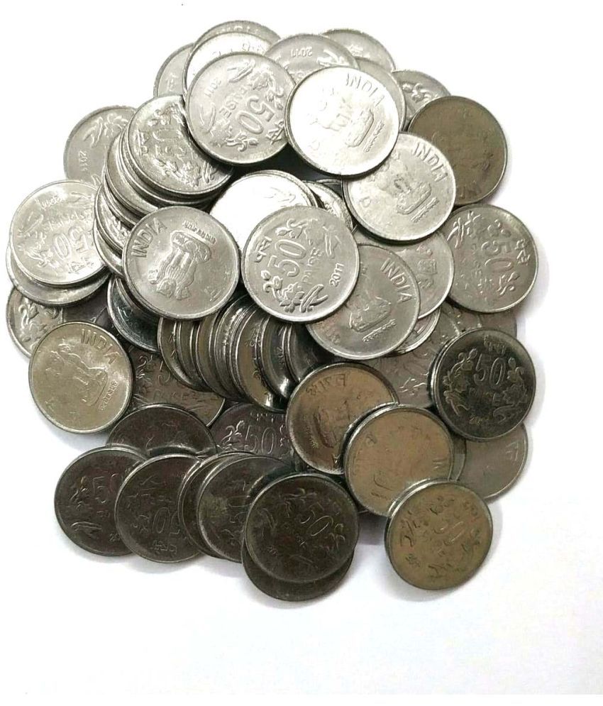     			godhood - 50 Paisa Coin Pack of 50 Numismatic Coins