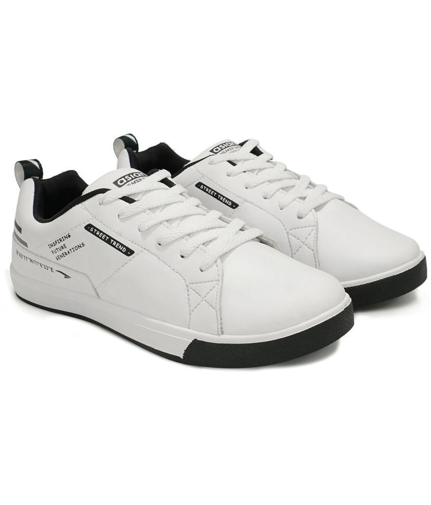     			ASIAN SNIPER-17 - White Men's Sneakers