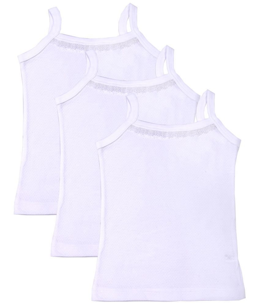     			BODYCARE Girls Vest Dori Neck Sleeveless Pack Of 3…