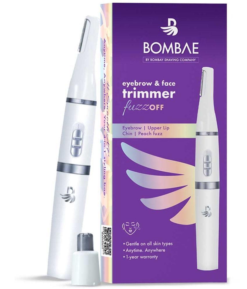     			Bombae - 4-IN-1 White Cordless Eyebrow Trimmer With 90 Runtime