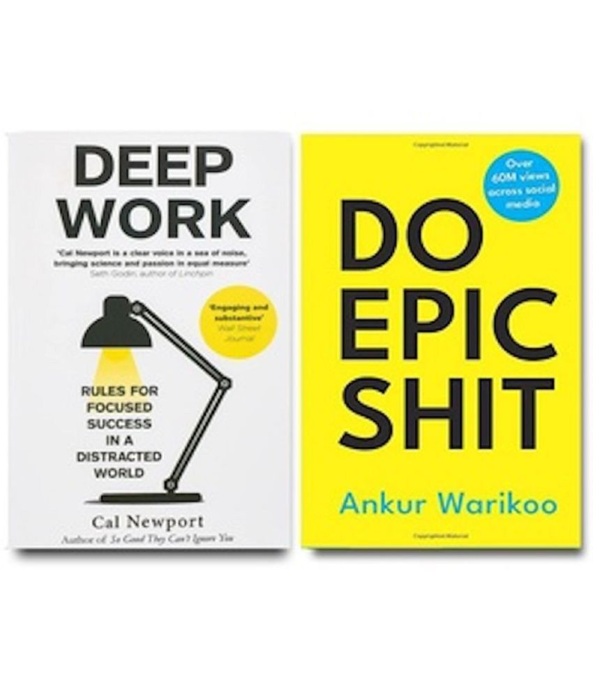     			Do Epic Shit + Deep Work ( 2 Books Combo)
