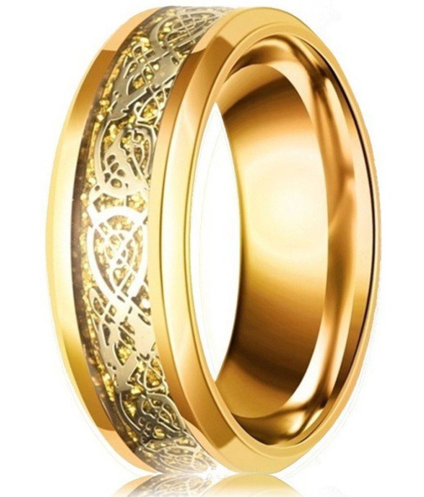     			HEER COLLECTION - Gold Rings ( Pack of 1 )
