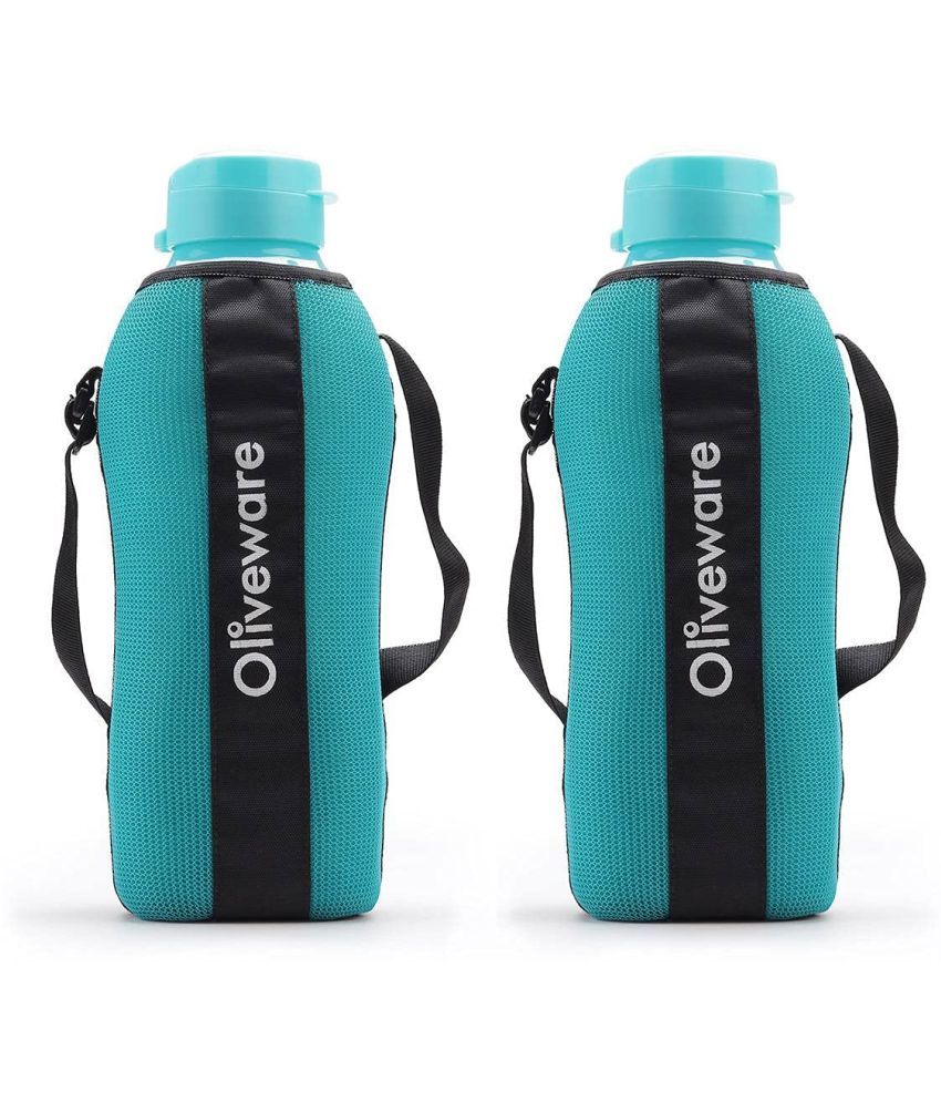     			Oliveware - Blue Water Bottle 2000 mL ( Set of 2 )